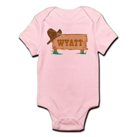

CafePress - Wyatt Western Infant Bodysuit - Baby Light Bodysuit