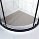 thumbnail image 4 of Yhmxh Alfombrillas de baño para baño Alfombrilla de baño en forma de abanico, antideslizante, con textura de masaje, resistente al agua y al agua, ideal para la seguridad de la bañera., 4 of 5