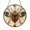 Stained Glass 5.9 Inch, variant on Red Beetle Stained Glass Suncatcher Window Hanging with Botanical Elements, Nature Inspired Insect Decor Accent for Bright Home Windows