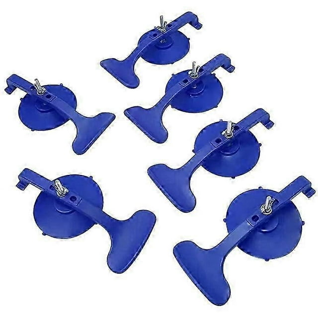 6Pc Suction Clamp Set Window Suction Cups for Sealing Rear Window Suction Cups
