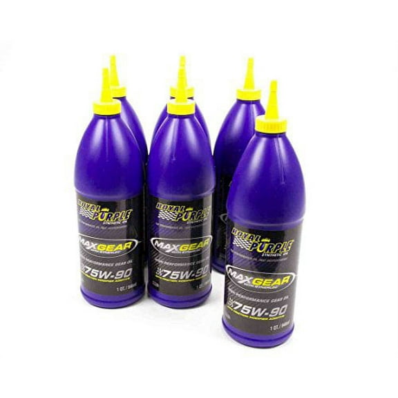 Royal Purple 06300 75w90 Max Gear Oil Case, 6 Quart, 1 Pack