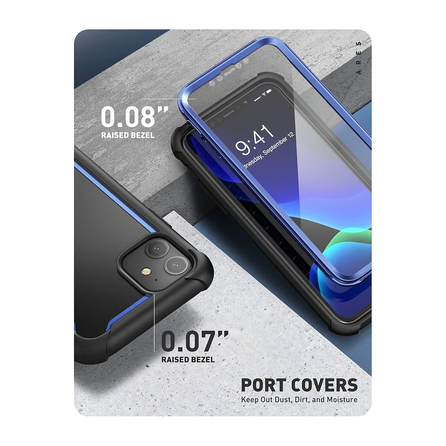 i-Blason Ares Blue Case for iPhone 11 (IP116.1-ARES-BL)