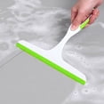 thumbnail image 4 of Cqxid Cleaning Brush Under $5 Shower Window Squeegee Soft Glass Scraper Glass Wiper Window Glass Cleaner Home Tools Glass Window Soap Cleaner Home Car Bathroom Shower, 4 of 6