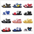 thumbnail image 2 of Verano Disney Spiderman Nuevas sandalias para niños Bebé Transpirable Batman Antideslizante Zapatos de playa Niños Lindas sandalias de Mickey Luminous26 (plantilla de 16.7 cm) Gao Jinjia LED, 2 of 2