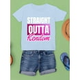 thumbnail image 2 of Straight Outta Kendom T-shirt Youth's -SmartPrintsInk Designs, 2 of 3