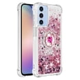 thumbnail image 3 of GANGXUN Funda Glitter Líquida para Samsung Galaxy A17 con Anillo Brillante, TPU Antichoques y Esquinas Reforzadas, Soporte, 3 of 6