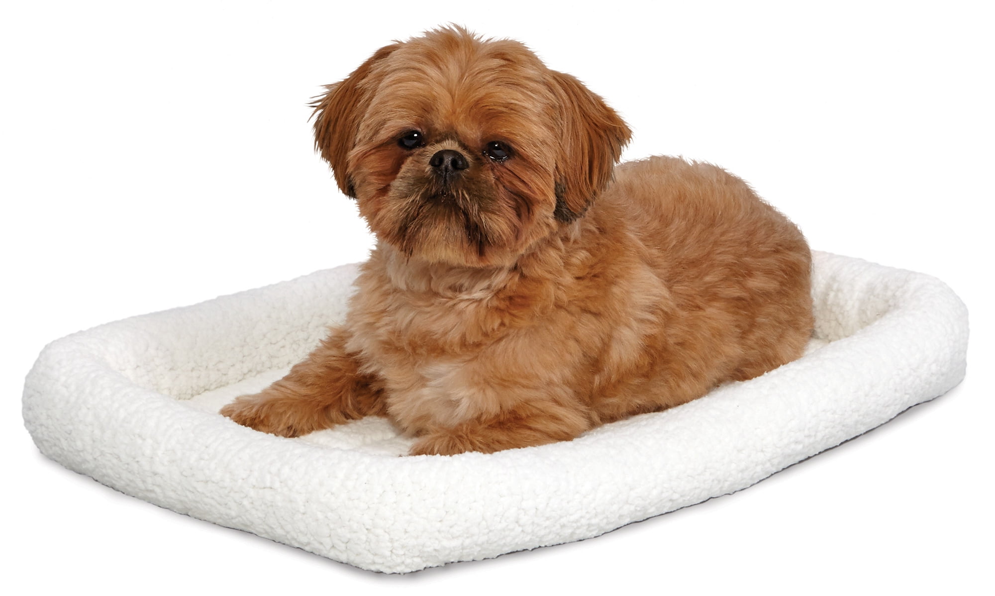 MidWest Quiet Time Deluxe Small Plastic Carrier Bed Dog Bed Fits 24