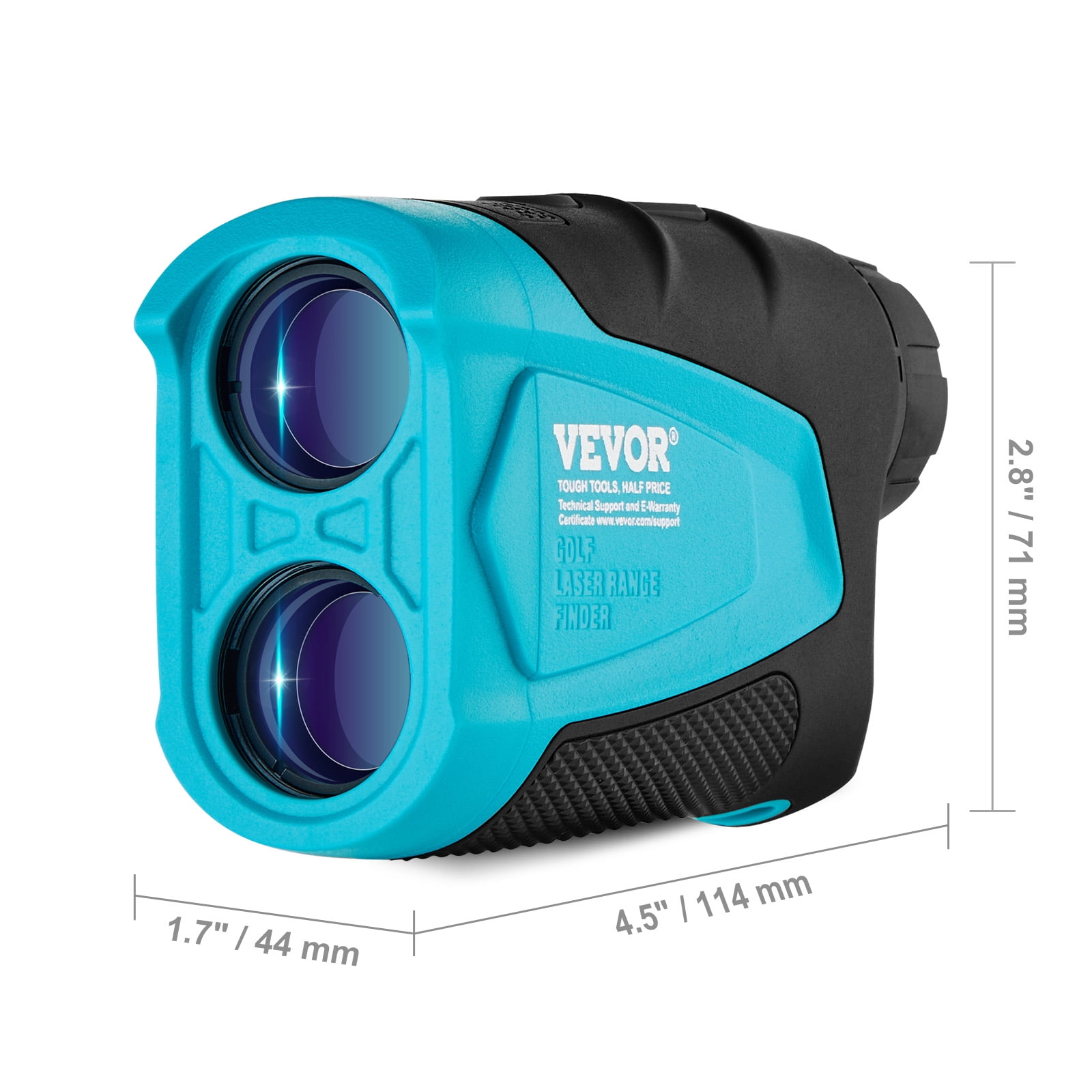 KFFKFF 900 Yards Laser Golf Rangefinder Distance Measuring Slope Switch Magnet