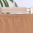 thumbnail image 5 of newwalpole Girl's Flare Leggings High Waist Bell Bottom Pants Dance Casual Pants Kids Print Stretch Hippie Pants Khaki for Size 6-7 Years, 5 of 8