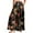 Black, variant on WTOBBY Women's High Waisted Wide Leg Pants Casual Flowy with Pockets and Vibrant Floral Print, Ideal for Spring Summer Beach Vacations, Garden Parties and Outdoor Adventures,Black L