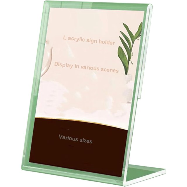 Yazoeia Acrylic Sign Holder Bulk, A1 60X90cm Clear Table Menu Display Stand 20 Packs, Flyer Holder, Clear Acrylic Sign, for Office, Store, Restaurant Meetings,Wedding,Vertical,60x90cm CJC912-142922