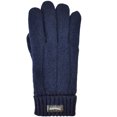 thumbnail image 2 of Bruceriver Men's Pure Wool Knitted Gloves with Lining with Rib Design, 2 of 6