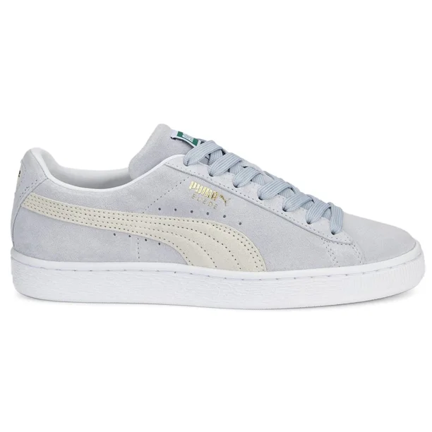 PU & MA Suede Classic Xxi Lace Up Womens Grey Sneakers Casual Shoes 38141055