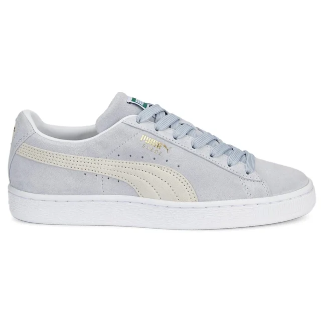 PU & MA Suede Classic Xxi Lace Up Womens Grey Sneakers Casual Shoes 38141055