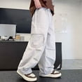 thumbnail image 5 of Cool And Stylish Loose Fit Cargo Pants For Big Boys Outdoor Adventure Breathable Long Trousers, 5 of 8