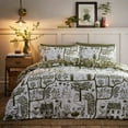 thumbnail image 1 of Furn Frida Reversible Abstract Duvet Cover Set, 1 of 3