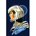 thumbnail image 2 of Boy's Wonder Woman 1984 Golden Battle Armor  Graphic Tee Navy Blue X Large, 2 of 4