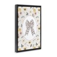 thumbnail image 2 of Stupell Industries Cottage Sunnyside Bow in Gingham Black Floating Frame Canvas Art, 17 x 25, by Ink Drop Loft, 2 of 8