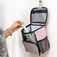 thumbnail image 4 of Shower Caddy Dorm, Hanging Shower Bag for Camping Drain from Bottom - College Dorm Room Essentials for Guys Mesh Shower Tote Bag with Hook - Travel Men Women - Style 4, 4 of 5