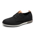thumbnail image 1 of Zapatos Oxford Casual de Vestir para Hombre Bruno Marc Negro Talla 12, 1 of 9