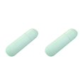 thumbnail image 2 of serony Portable Travel Toothpaste Toothbrush Holder Cap Case Storage Cup Outdoor Holder green 2Set, 2 of 6
