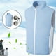 thumbnail image 3 of Ropa equipada con ventilador, chaleco refrigerante resistente a adultos acondicionado para verano Trabajo - Azul Baoblaze Chaleco de ventilador de enfriamiento, 3 of 8