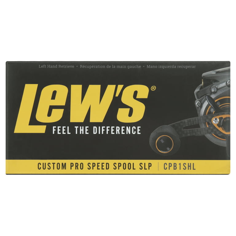 Lew's Laser MG Speed Spool SLP 7.5:1 Left Hand Baitcast Reel