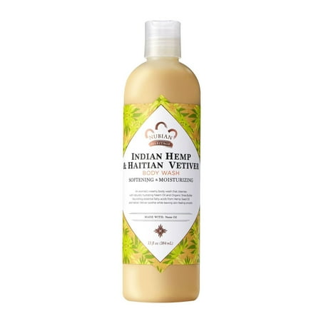 Nubian Heritage Body Wash for All Skin Types Goats Milk and Chai Made with Fair Trade Shea Butter 13 (Best Body Wash For Dry Skin 2019)