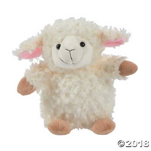 big stuffed sheep