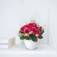 thumbnail image 3 of TIELUTT Rose pour la Maison Réaliste pour Fleurs de Mariage Fleurs Extérieures Décorations de Mariage pour Tables de Réception Centres de Table Centres de Table pour Tables Fleurs de la Saint-Valentin, 3 of 5