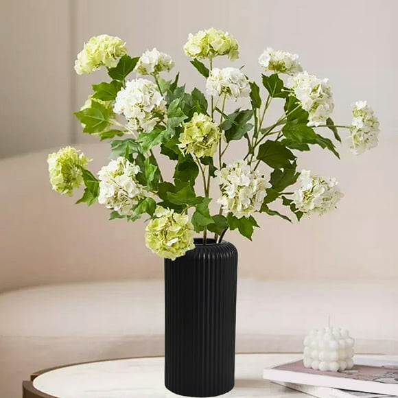 Amzcrzy Vase en Plastique Vase à Fleurs en Plastique de Style Moderne Vase pour Bibliothèque Manteau de Cheminée Table Cheminée Table Basse Salon Décoration de Maison Décorations d'Halloween Déco Maison Cadeaux d'Anniversaire pour Femmes