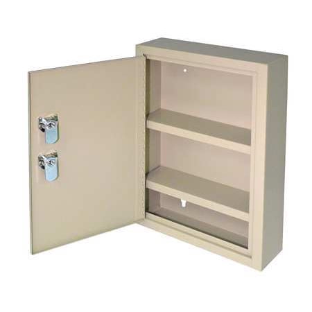 Empty Metal Industrial Cabinet - MMF INDUSTRIES Empty First Aid Cabinet,Sand,Steel 2019035DO3