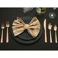 thumbnail image 6 of Lorena 20 Piece Silverware Flatware Cutlery Set, Stainless Steel Utensils Service for 4, Rose Gold, 6 of 10
