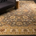 thumbnail image 4 of Mark&Day Wool Rugs, 4ft Round Paris Traditional Khaki Area Rug, Brown White Beige Carpet for Living Room, Bedroom or Kitchen (4' Round), 4 of 6