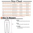 thumbnail image 3 of yunLCZ Pants Plus Size for Women Women's Stretch High Waisted Straight Wide Leg Pants With Breasted Cotton Loose Casual Pants With Pockets Work Clothes for Office, 3 of 4