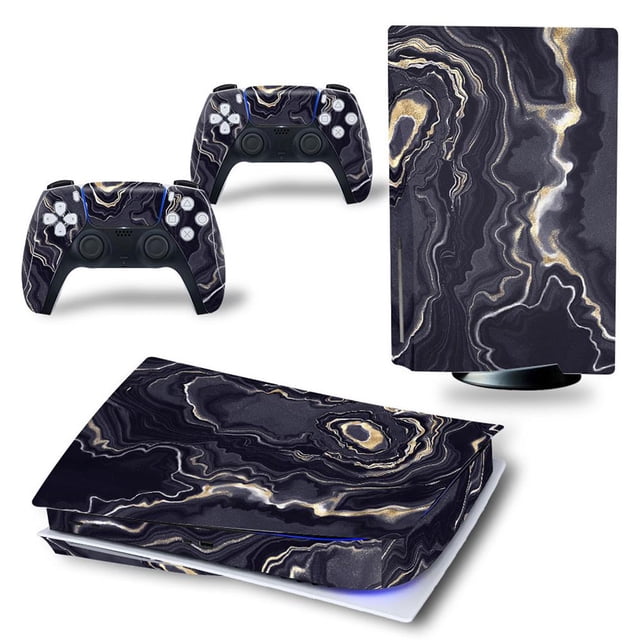 Adecuado Para Ps5 Versión De Unidad Óptica Máquina Consola De Juegos Etiqueta Engomada Del Cuerpo Serie Negra (10 #) sonducket EL008640-00