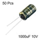 thumbnail image 2 of Capacitor electrolítico radial de aluminio bajo ESR 1000uF 10V 8x14mm 50pcs, 2 of 3
