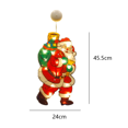 thumbnail image 2 of Luces decorativas para ventanas navideñas, cadena de luces colgantes con ventosa para ventanas, regalo de decoración para fiestas navideñas, grande, 2 of 5