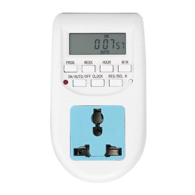 Enchufe azul de la UE Zócalo de ahorro de energía Electrodomésticos digitales Kuyhfg Sin marca