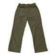 thumbnail image 6 of Yaoyar Men's Solid Color Corduroy Elastic Tight Waist Drawstring Straight Leg Pants, 6 of 7