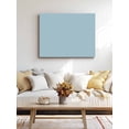 thumbnail image 4 of Sky Blue Wall Art for Living Room, Canvas Picture Wall Decor for Bathroom Bedroom, Modern Pure Winter Sky Blue Painting Artwork for Office Kitchen Hallway Dining Room Home Decorations 24"x32", 4 of 8