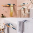 thumbnail image 3 of 2Pcs Convenie Wall Mount Organizer Clothes Hangers Storage Organizer Rack Holder, 3 of 9