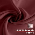 thumbnail image 5 of Ample Decor Blackout Curtain 46 x 84 inch Maroon Set of 2 Panels, Room Darkening for Bedroom,Living Room, Noise Reducing, Privacy Protection, 5 of 6