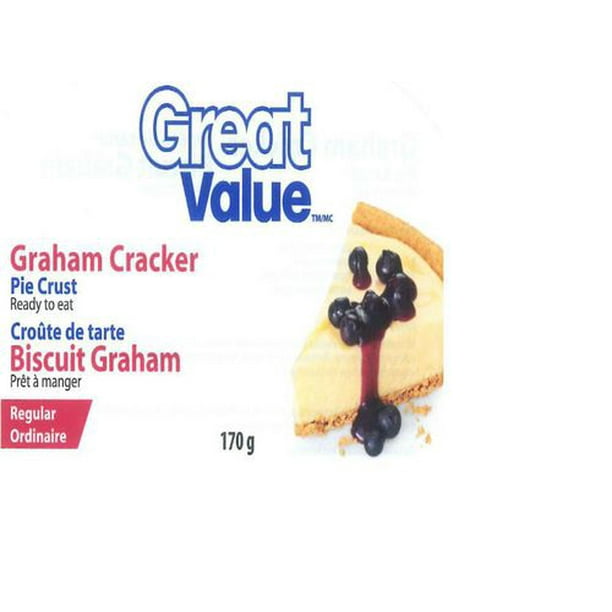 Great Value Graham Cracker Pie Crust Ready To Eat Walmart.ca