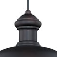 thumbnail image 3 of Vaxcel Franklin 1 Light Farmhouse Outdoor Barn Dome Pendant, 3 of 5