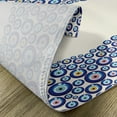 thumbnail image 5 of Ambesonne Evil Eye Place Mats Set of 4, Framework, Standard Size, Blue Pink Yellow, 5 of 6