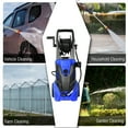 thumbnail image 2 of Giantex 3000PSI Electric Pressure Washer, Portable High Power Washer w/ 5 Nozzles, Hose Reel, Soap Bottle, 2 GPM 2000W (Blue), 2 of 8