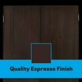 thumbnail image 3 of Viper Espresso Finish Metropolitan Sisal Bristle Steel Tip Dartboard Cabinet, 3 of 12