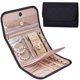 thumbnail image 2 of Rollo Organizador de Joyas, Bolsa de Almacenamiento de Joyas Plegable, Estuche PortáTil para Joyas de Viaje, Soporte Suave para Almacenamiento de Pulseras y Pendientes, 2 of 5