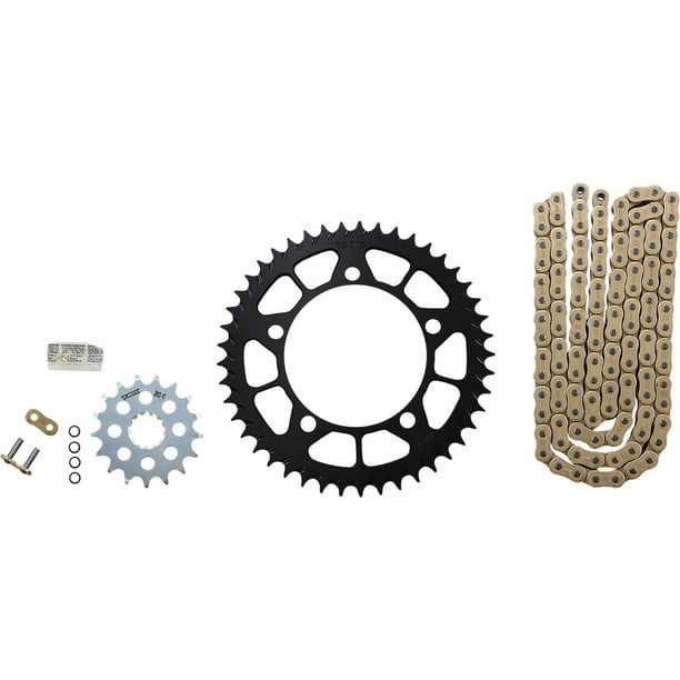 Vortex SSA Super Street RX3 Gold Chain & Sprocket Kit (CKG7615